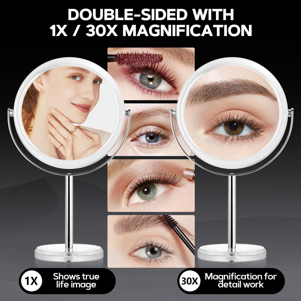 MIYADIVA close-up of 30x reflection highlighting fine-detail visibility benefit