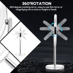 MIYADIVA side profile showing 360° rotation for easy angle adjustments