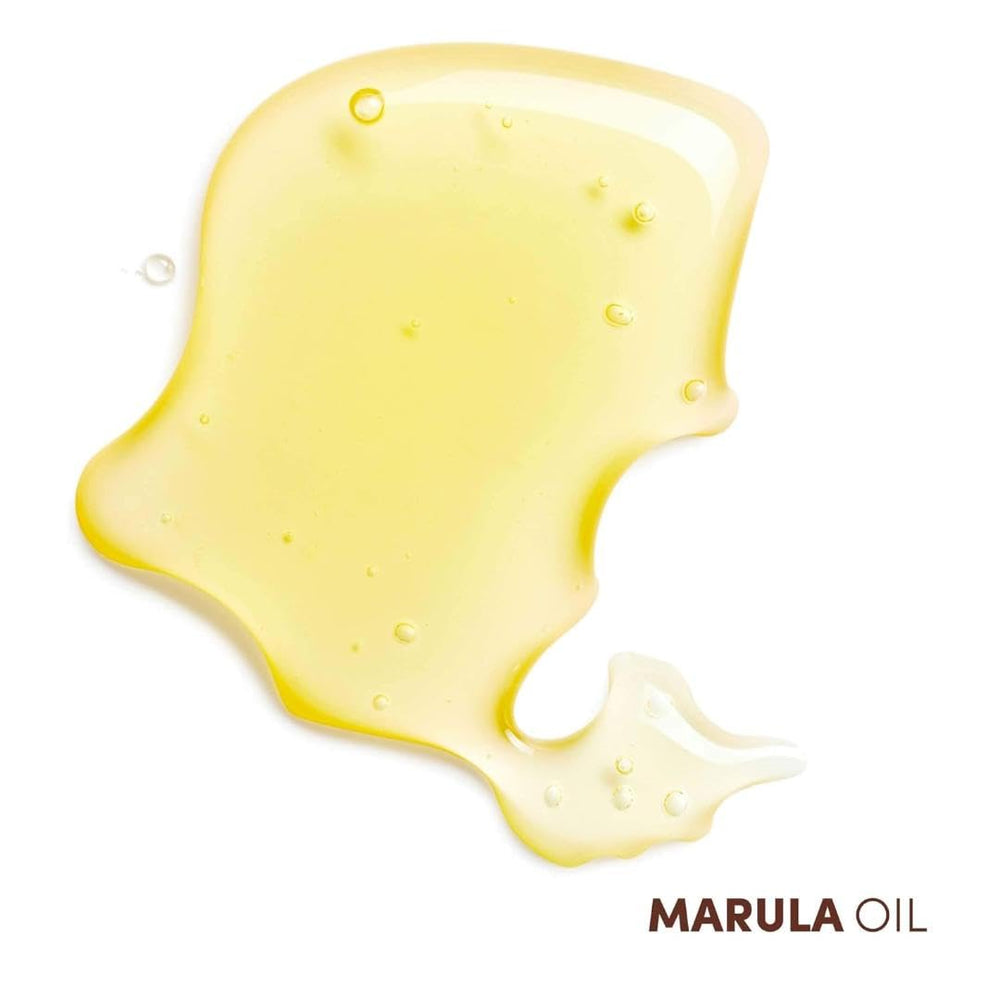 Close-up of Mizani label highlighting ingredient callouts