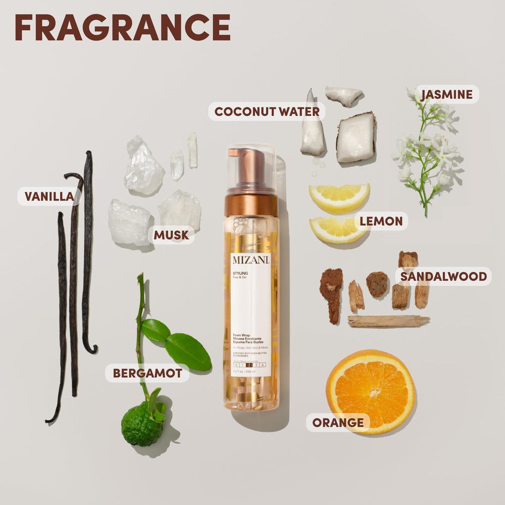 MIZANI in a bathroom styling scene suggesting easy at-home use and results