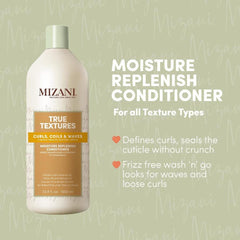 Mizani cream texture close-up illustrating rich hydration and smooth application