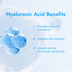 MIZON label close up highlighting hyaluronic acid concentration and clarity