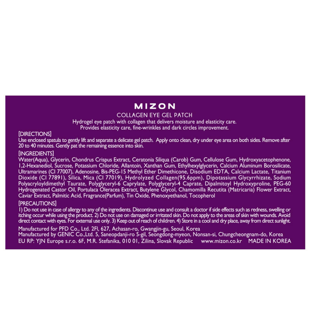 MIZON patch in a bathroom mirror scene for easy at-home spa benefit