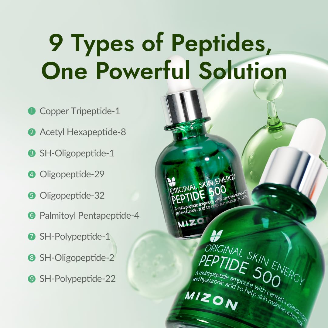 MIZON serum applied to skin demonstrating fast absorption and smooth finish