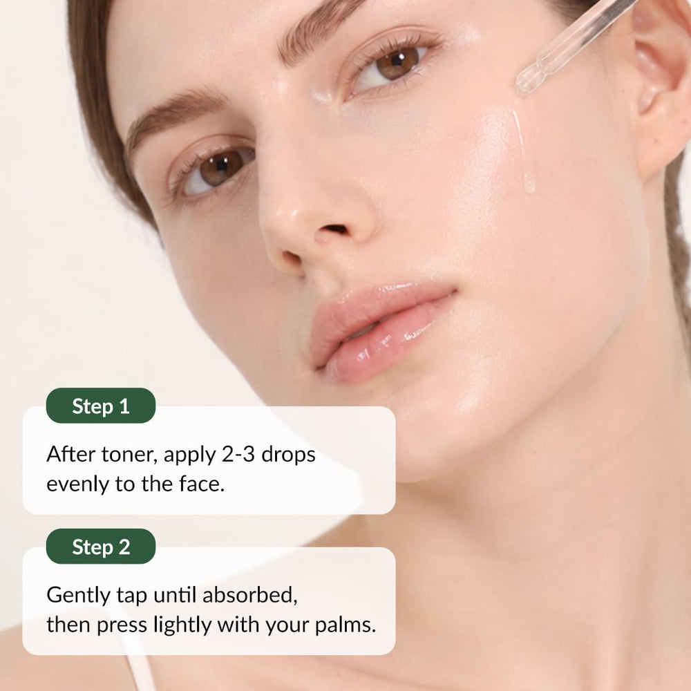 MIZON label close-up displaying ingredient list and peptide concentration clarity
