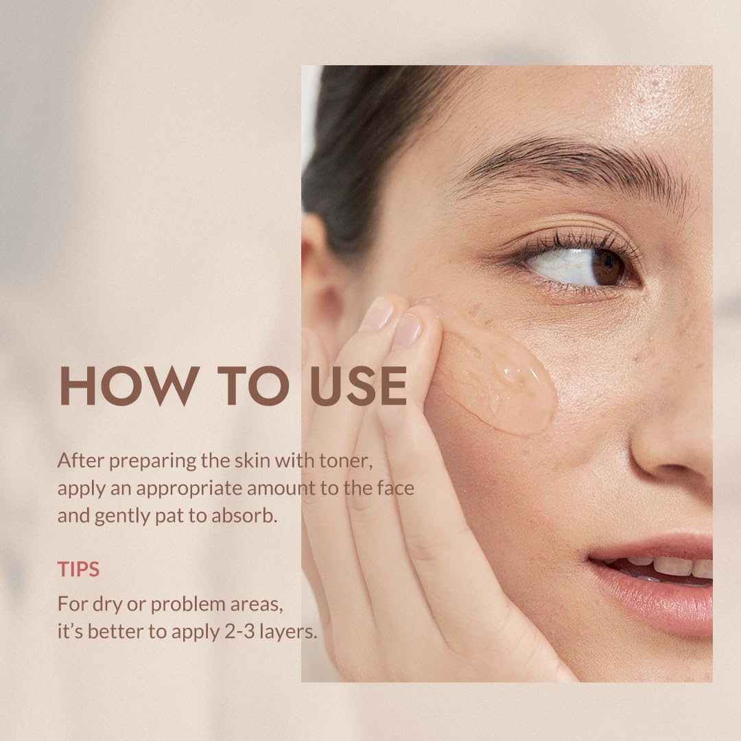 MIZON ampoule staged on vanity with towels for lifestyle use, routine-ready benefit