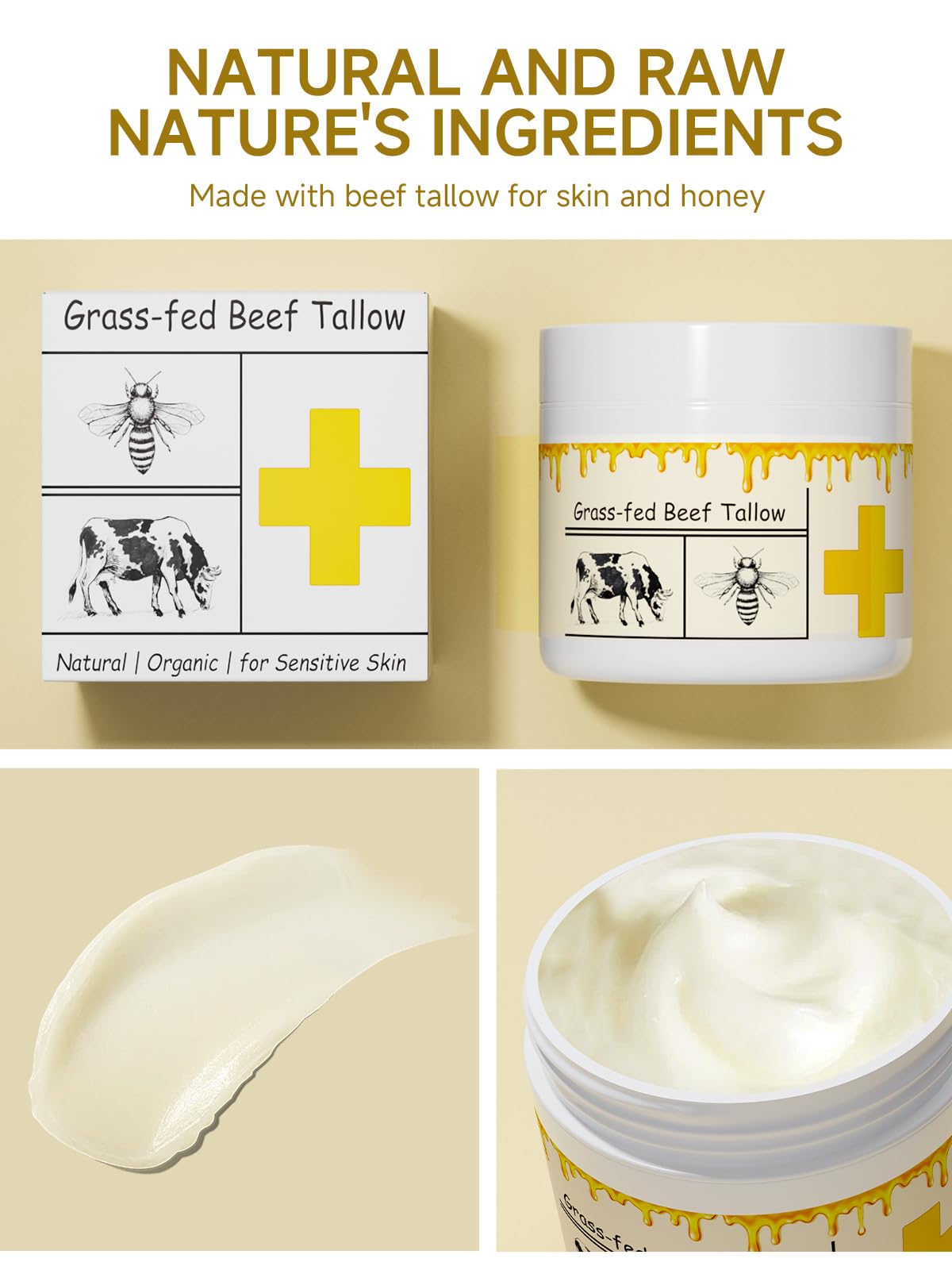 mkzea jar beside common items to show compact travel-friendly size