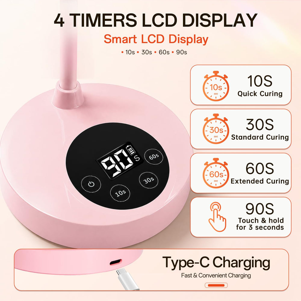 mlogiroa touch metal head detail for quick hands-free activation