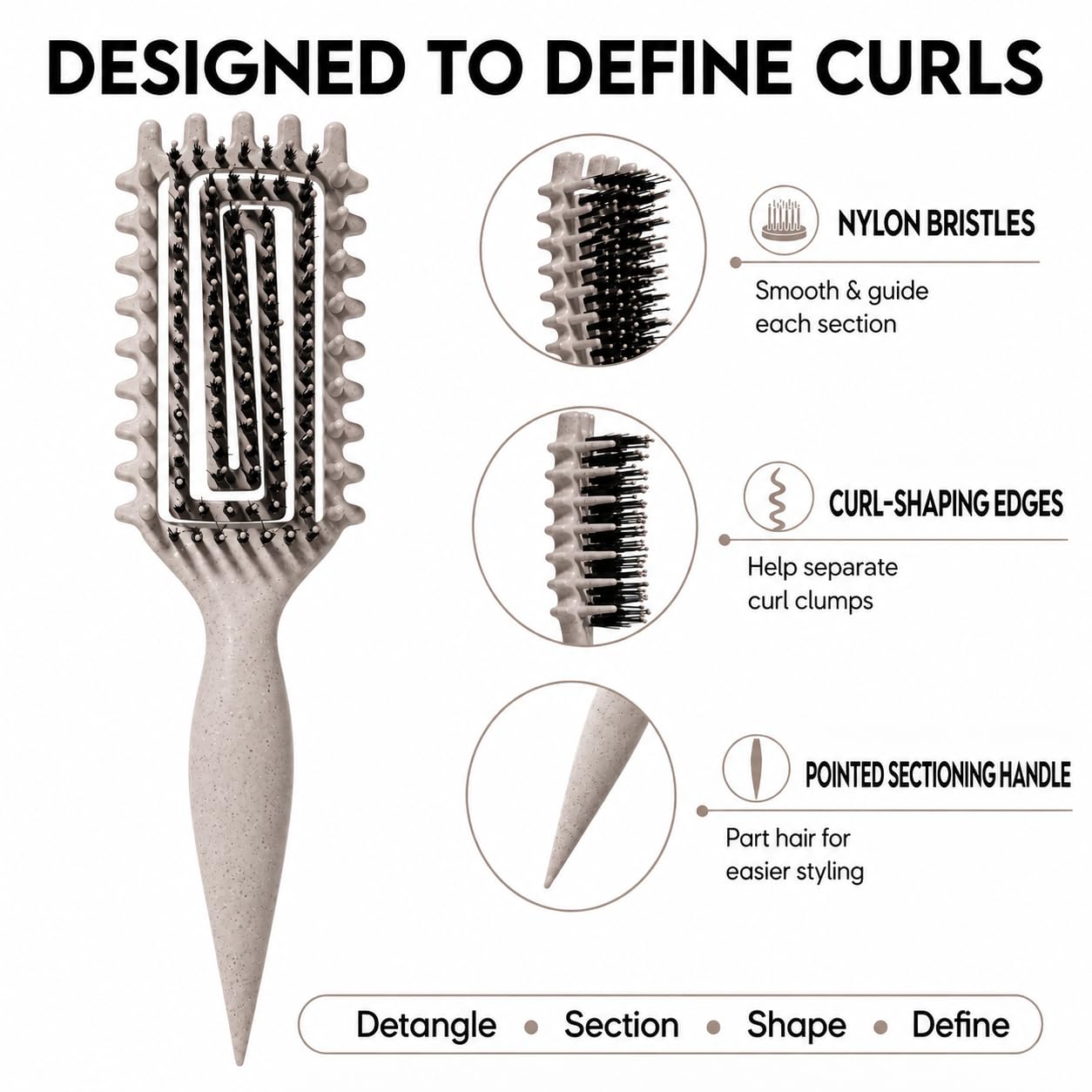 MMBVSZ Candybrush handle close-up highlighting ergonomic grip for comfort