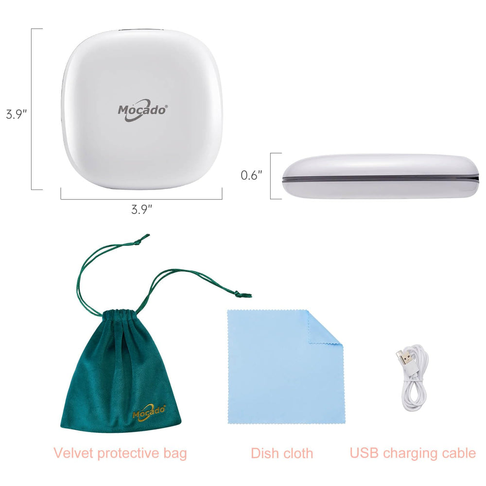 Mocado USB charging connection showing quick recharge option for uninterrupted use
