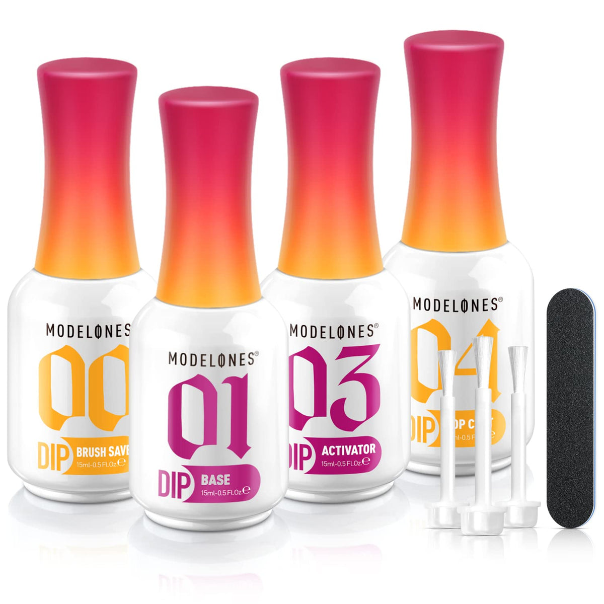 modelones front packaging showing full 8-piece kit and kit benefits