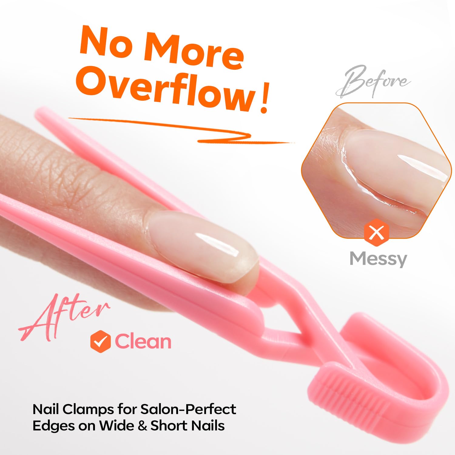 modelones gel texture consistency close shot showing thicker self-leveling formula benefit