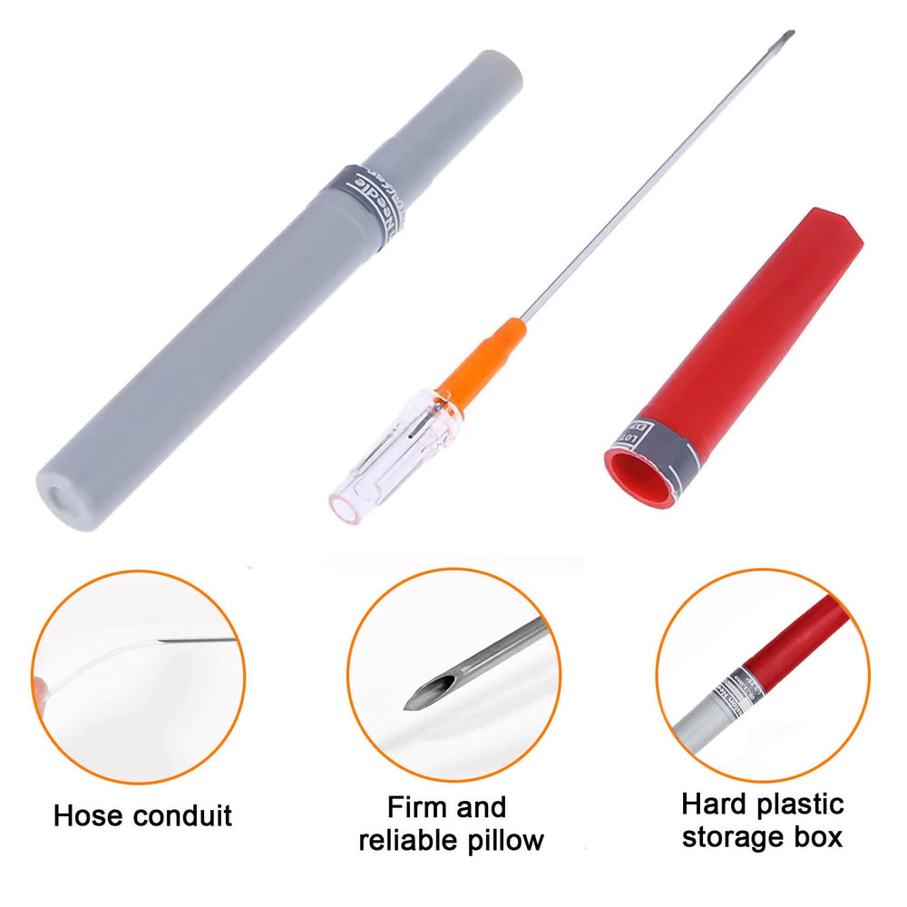 Moduzila silicone sleeve protecting needle tip during transport