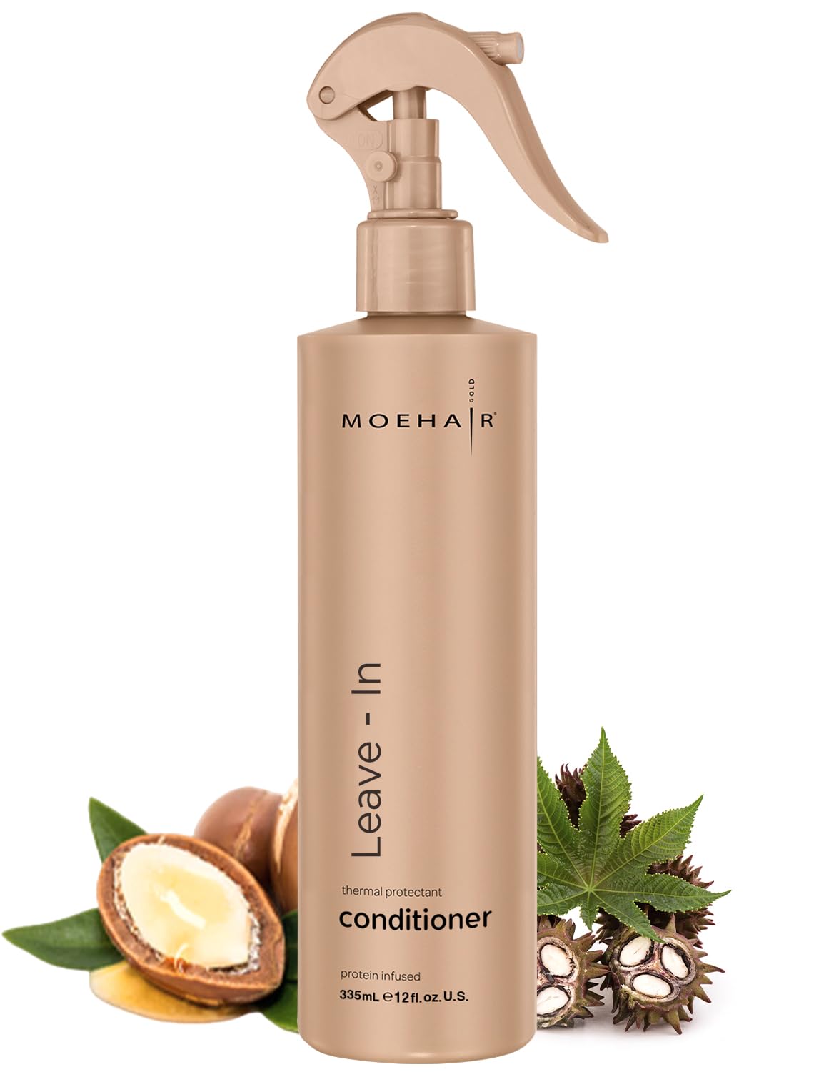 MOEHAIR front bottle image showing label and product benefit