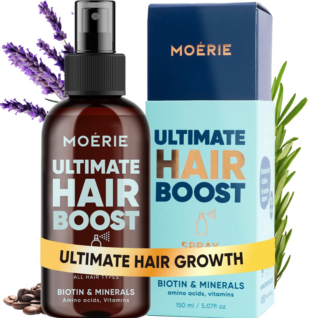 Moerie front packaging showing bottle and label for clear identification and trust