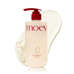 MOEV bottle front packaging showing product name and size, highlights strength