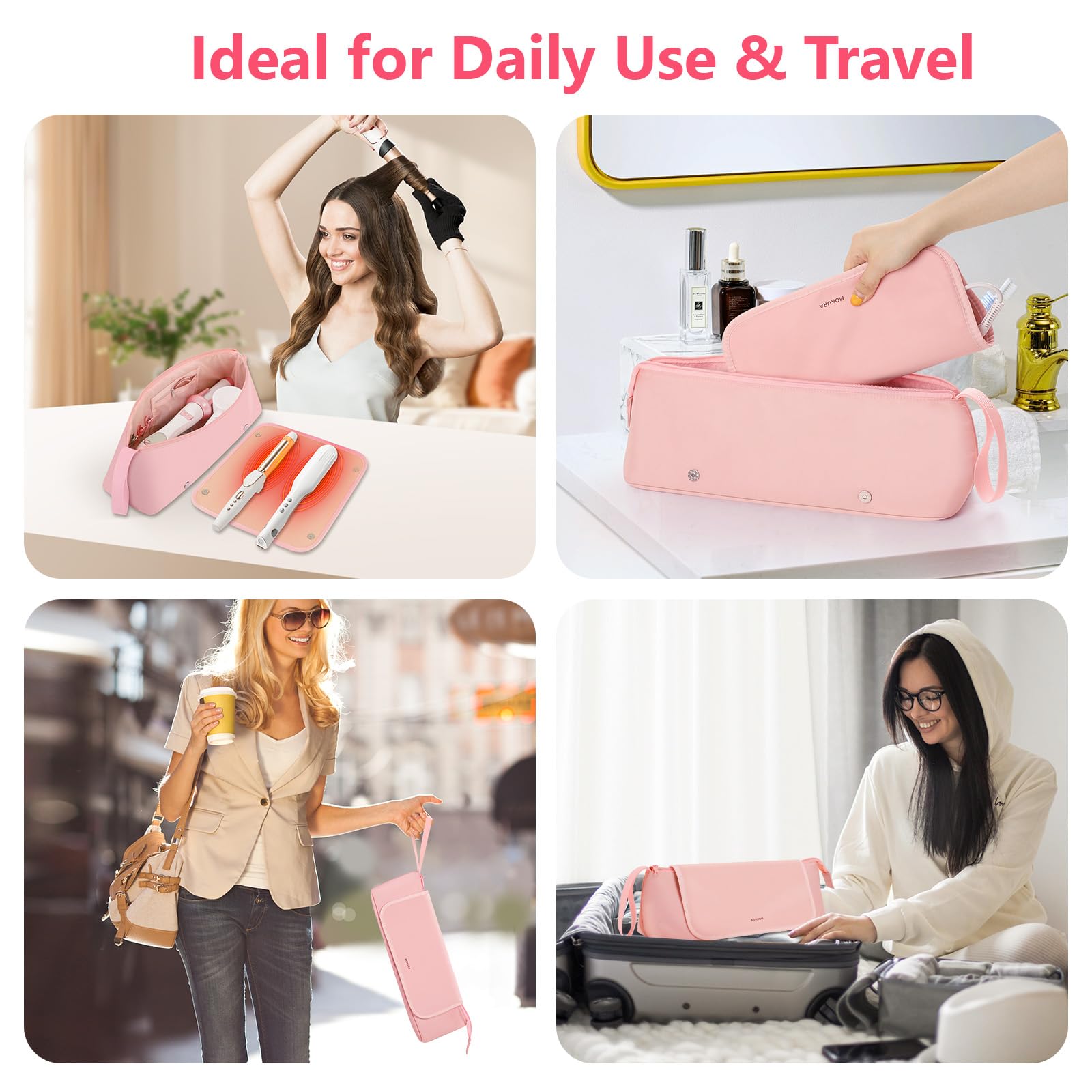 MOKURA foldable bag with hand strap for easy carrying