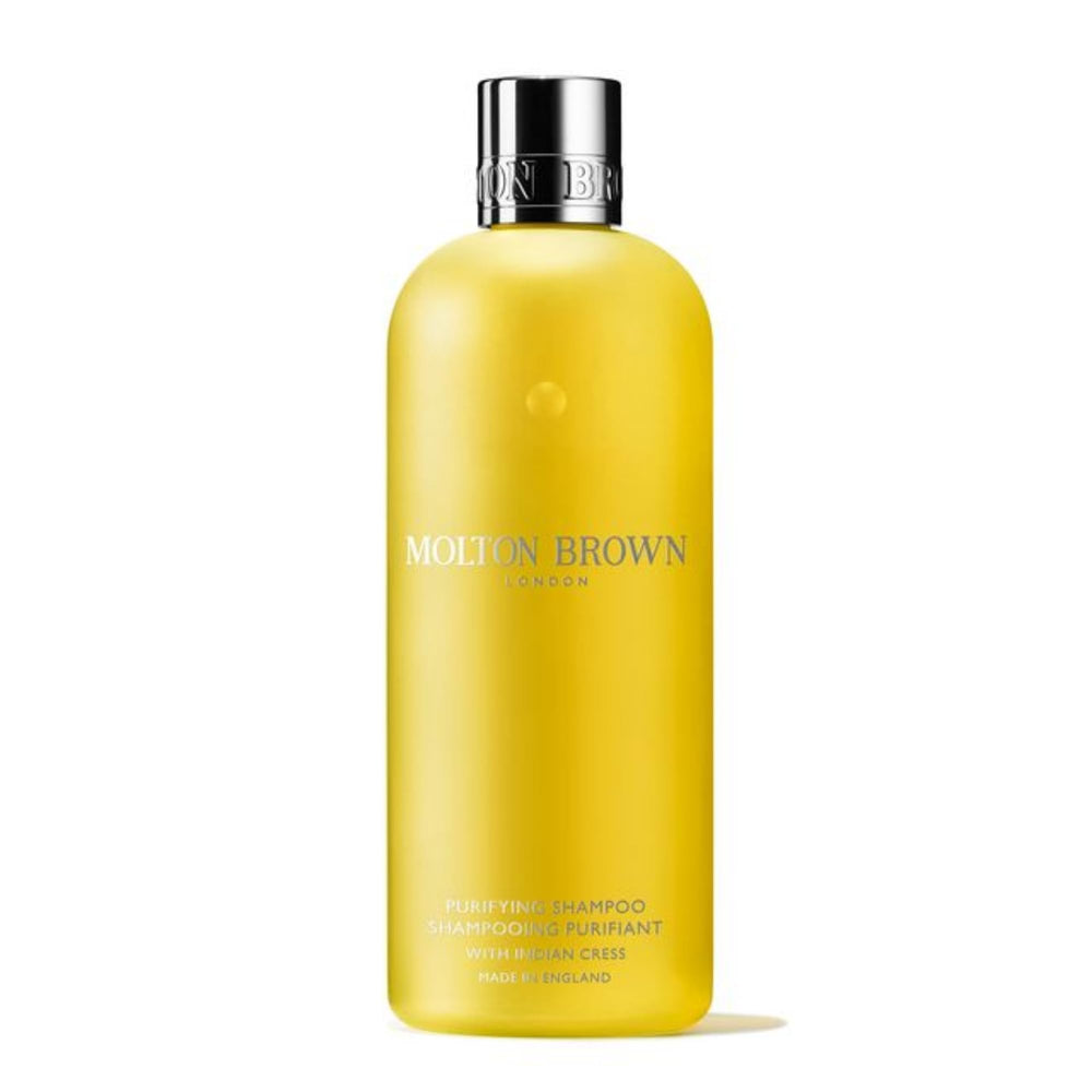 Molton Brown front bottle image showing elegant packaging and luxe appeal