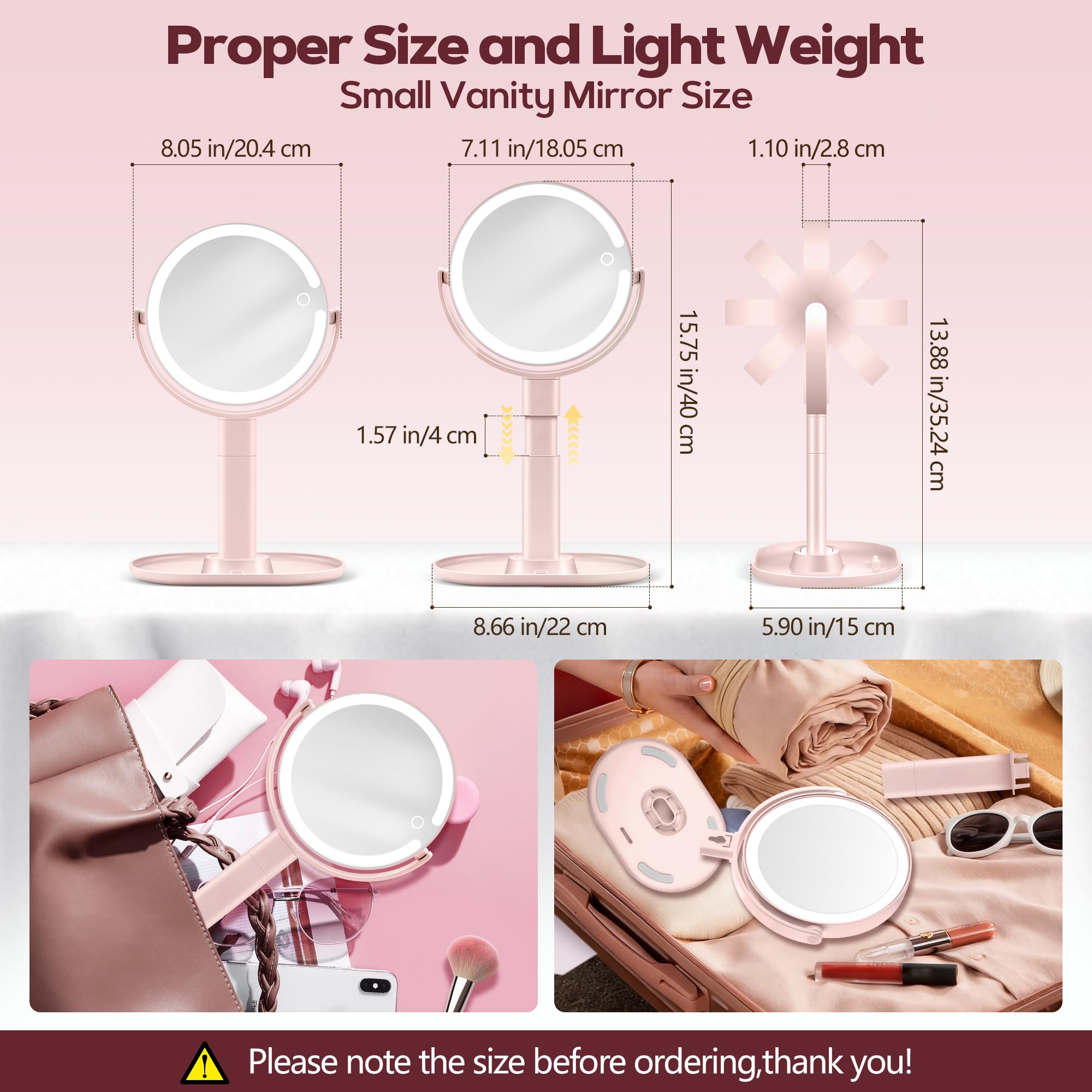 MOMOKUBA lifestyle vanity setting demonstrating practical daily use
