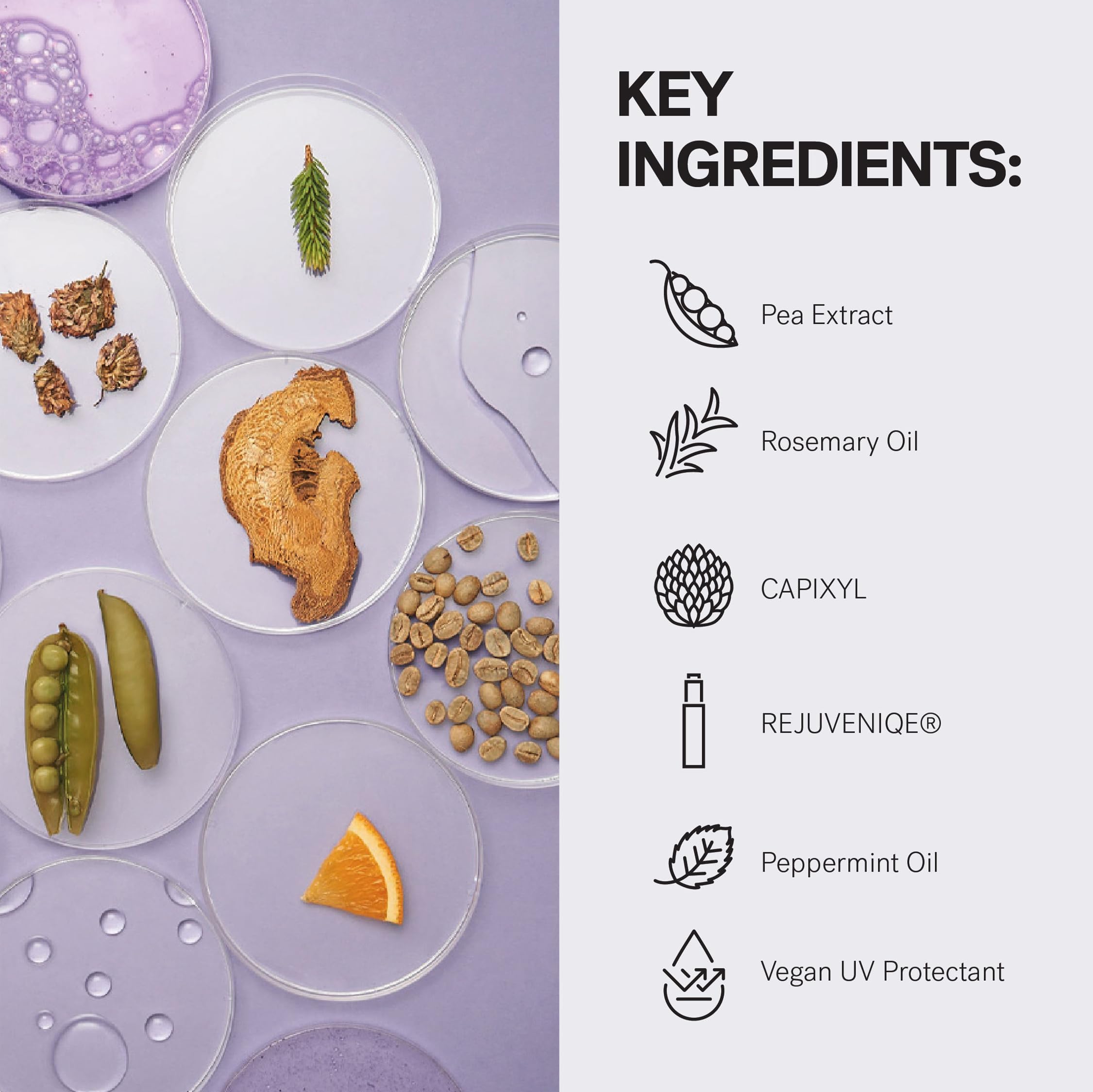 MONAT in-use wet hair application illustrating thorough coverage