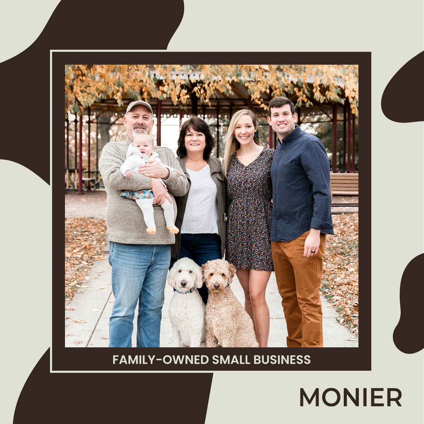 MONIER label and ingredients list highlighting natural sourcing benefits