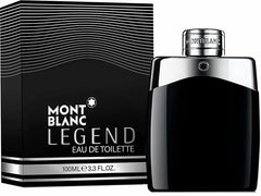 Mont Blanc Legend front bottle showing sleek design and easy application benefit