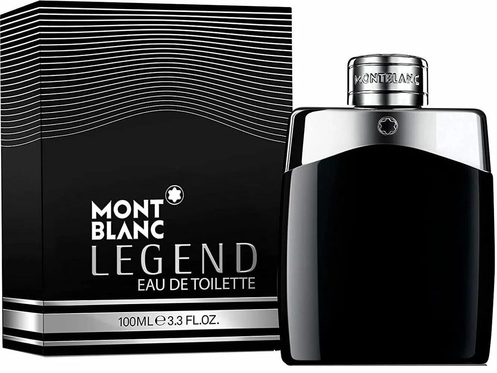 Mont Blanc Legend on dresser in lifestyle scene conveying everyday sophistication