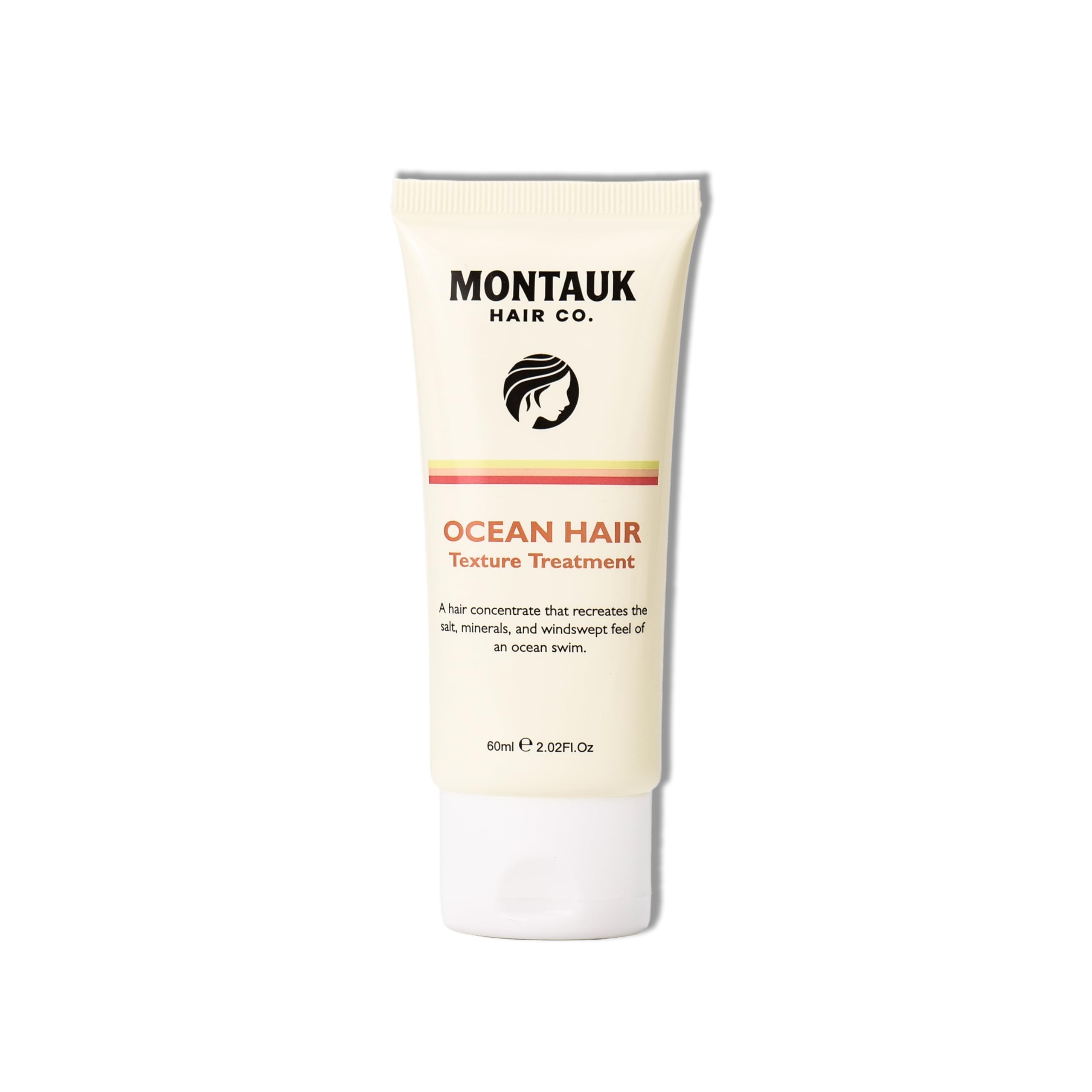 Montauk Hair Co. back label close-up with ingredient and usage details