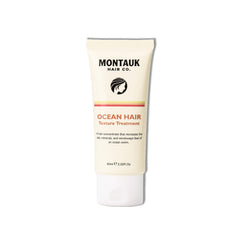 Montauk Hair Co. back label close-up with ingredient and usage details