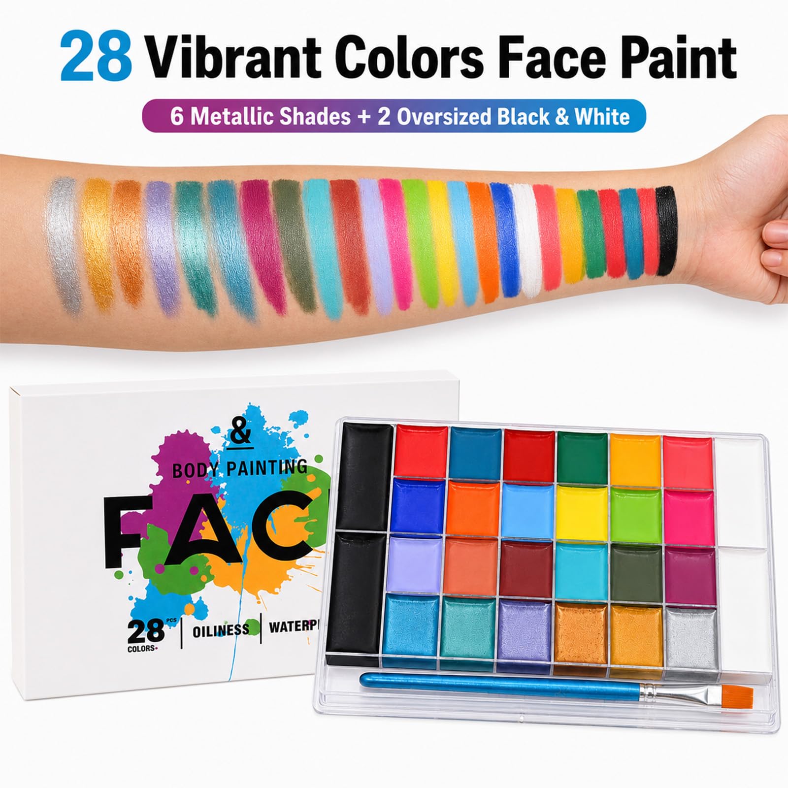 MOOMARTO swatch close-up highlighting vibrant pigments and easy color selection benefit