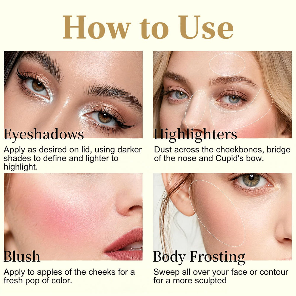 MOOMARTO eyeshadow applied on eye demonstrating crease resistance