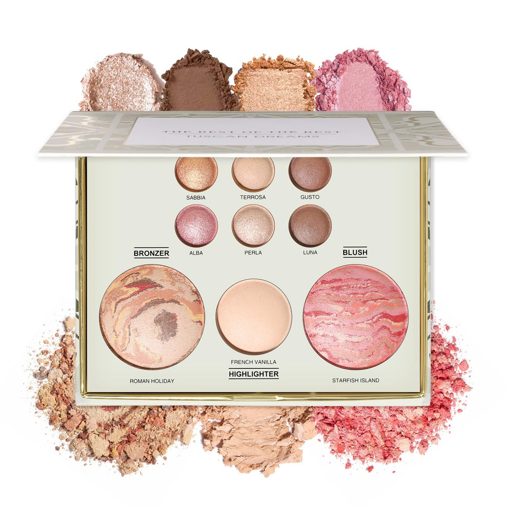 MOOMARTO open compact showing full palette for versatile looks
