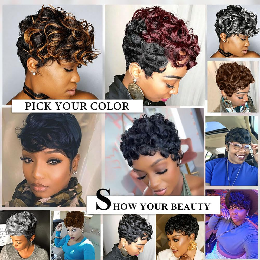 MOONSHOW packaged contents with wig cap and razor comb for ready styling