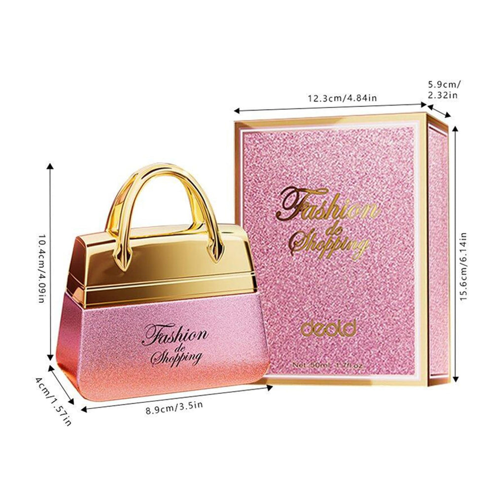 Morakot handbag-shaped bottle emphasizing portable style for purse convenience