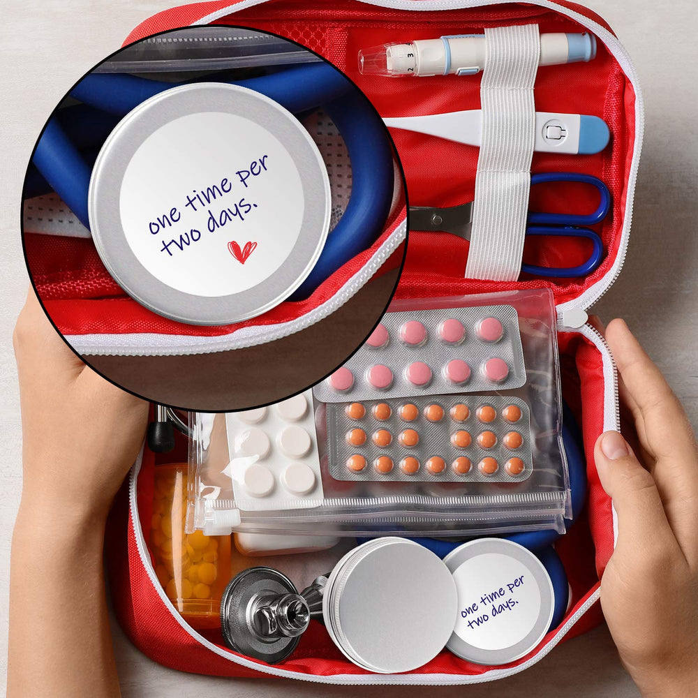 Moretoes tins in travel kit pouch showing convenient transport benefit