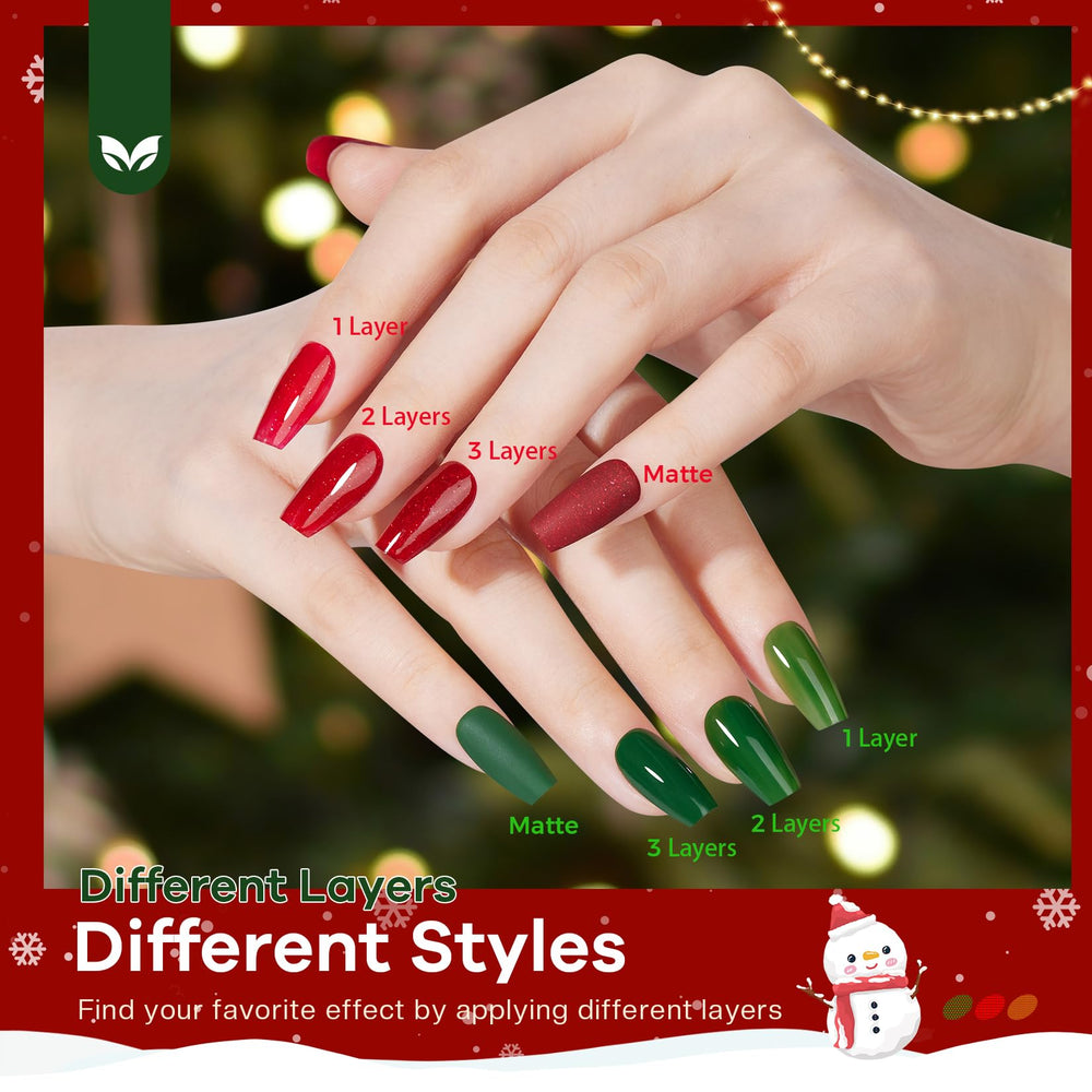 Morovan lifestyle holiday table scene showing festive manicure-ready mood