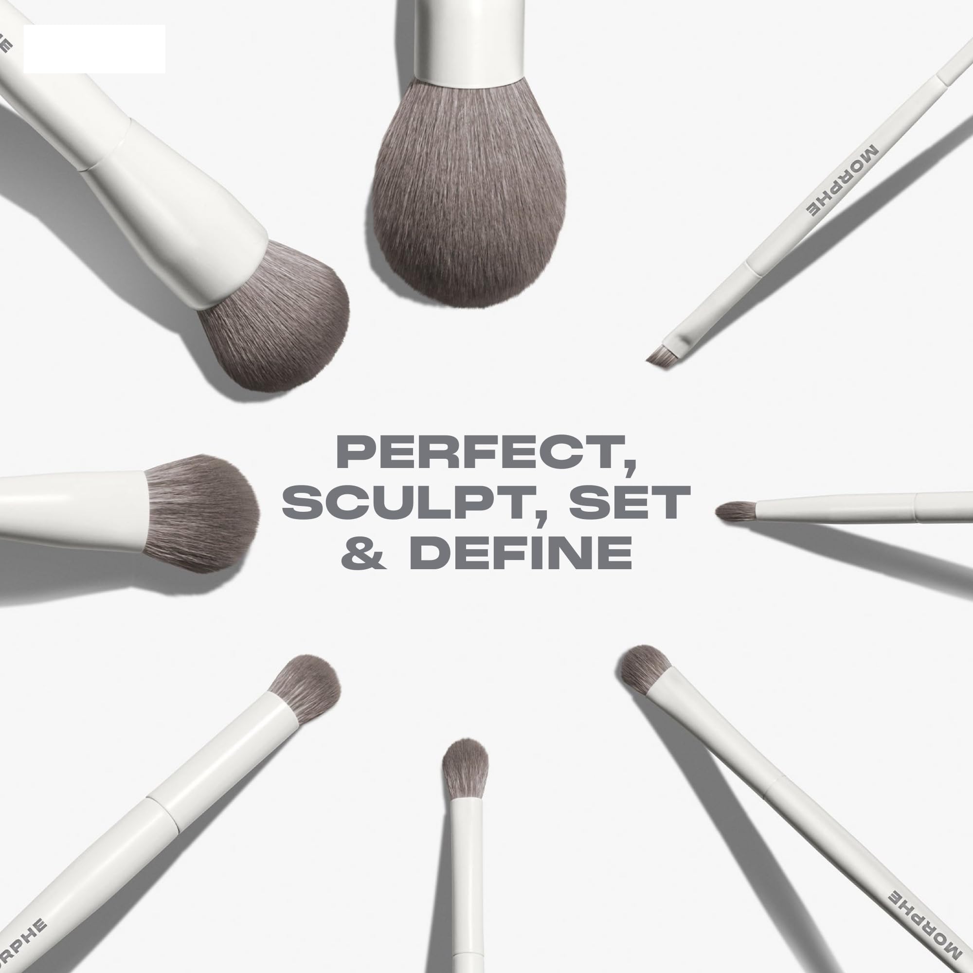 MORPHE bristle texture close-up highlighting silver ion-infused hygienic benefit