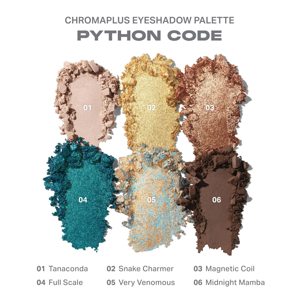Morphe model wearing evening glam highlighting metallic sparkle