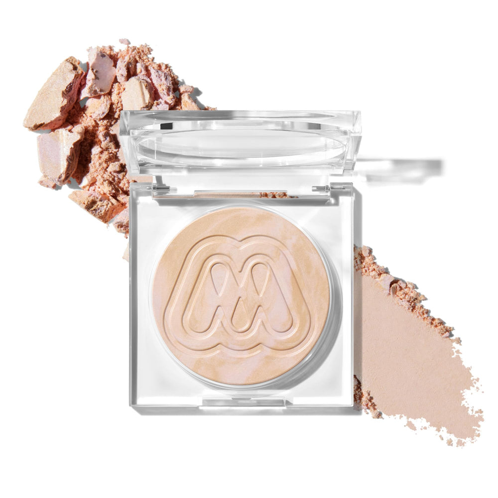 MORPHE Cloudlight Dawn compact front view showing sleek packaging and soft glow appeal