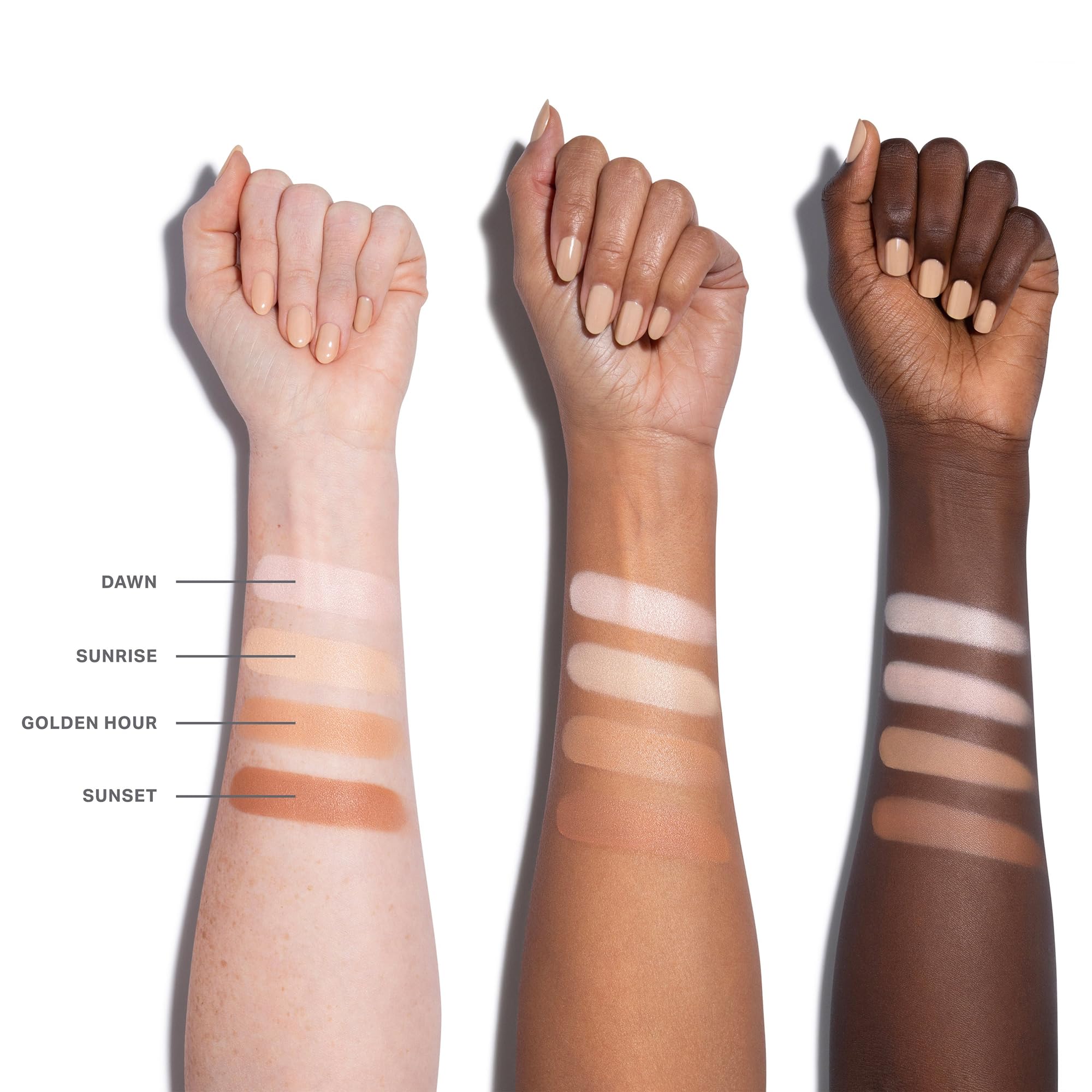 MORPHE powder on vanity with makeup tools showing everyday styling and glow readiness