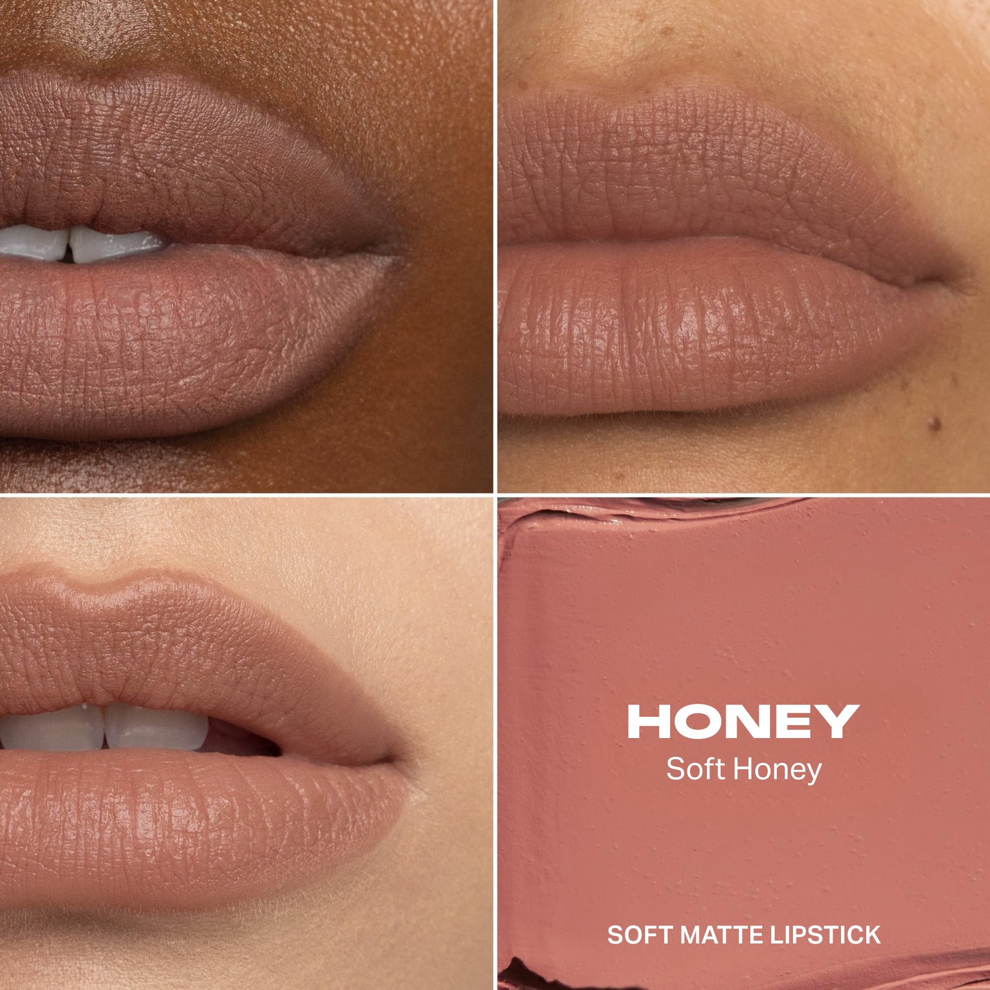 MORPHE Honey swatch on arm showing color payoff and versatility for daily looks