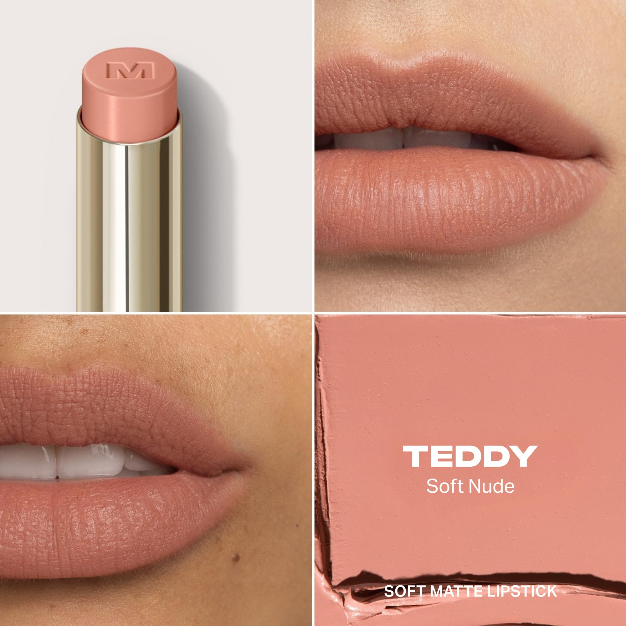 MORPHE open bullet showing Teddy shade and smooth bullet tip for easy application