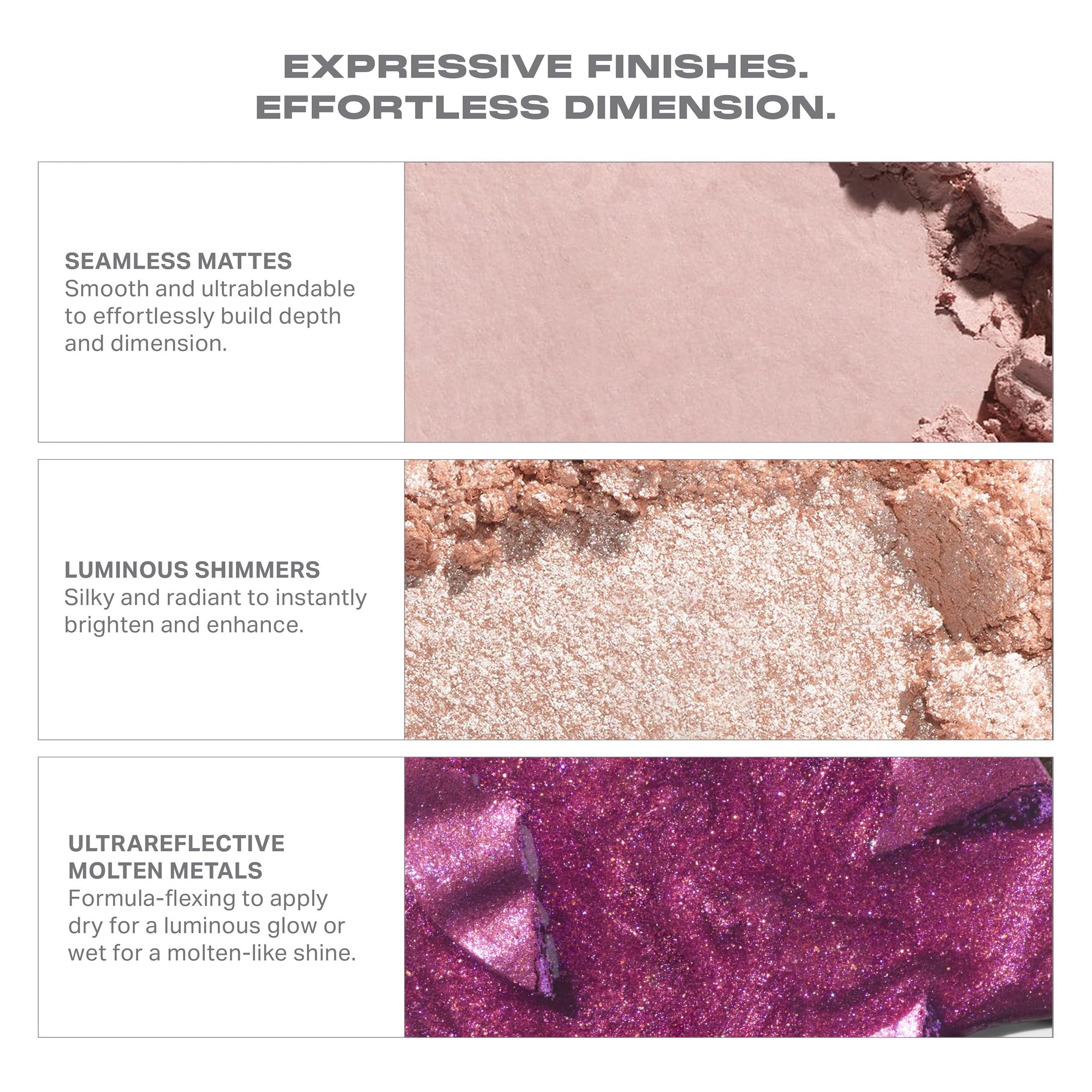MORPHE Love Byte being applied with a brush to show precise blending and color payoff
