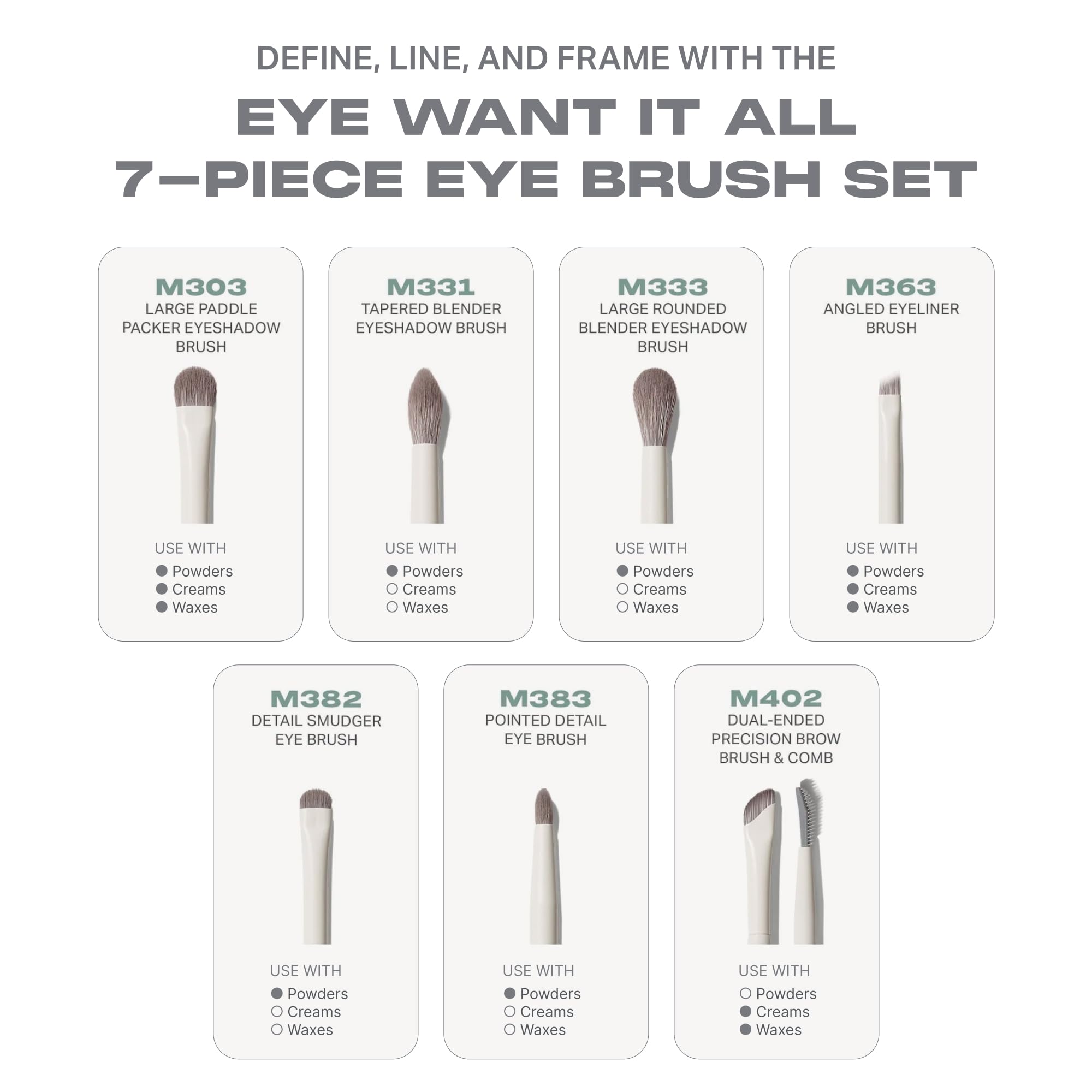 MORPHE Love Byte packaging label showing product name, shade breakdown, and net weight