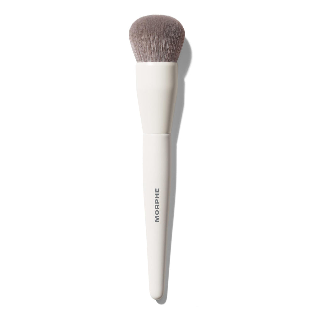 MORPHE M104 front view showing dense domed head for even coverage
