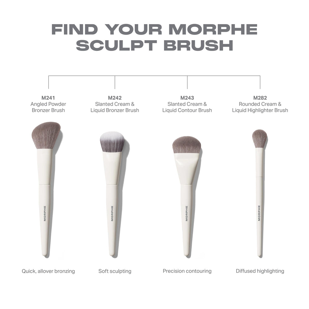 MORPHE M243 beside ruler showing size and travel-friendly scale
