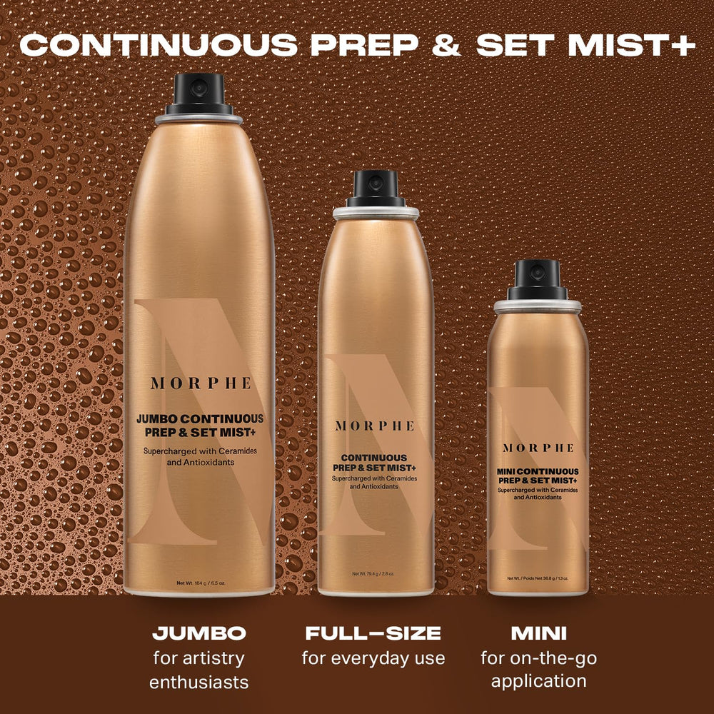 MORPHE label highlighting ceramides and antioxidants for skin nourishment