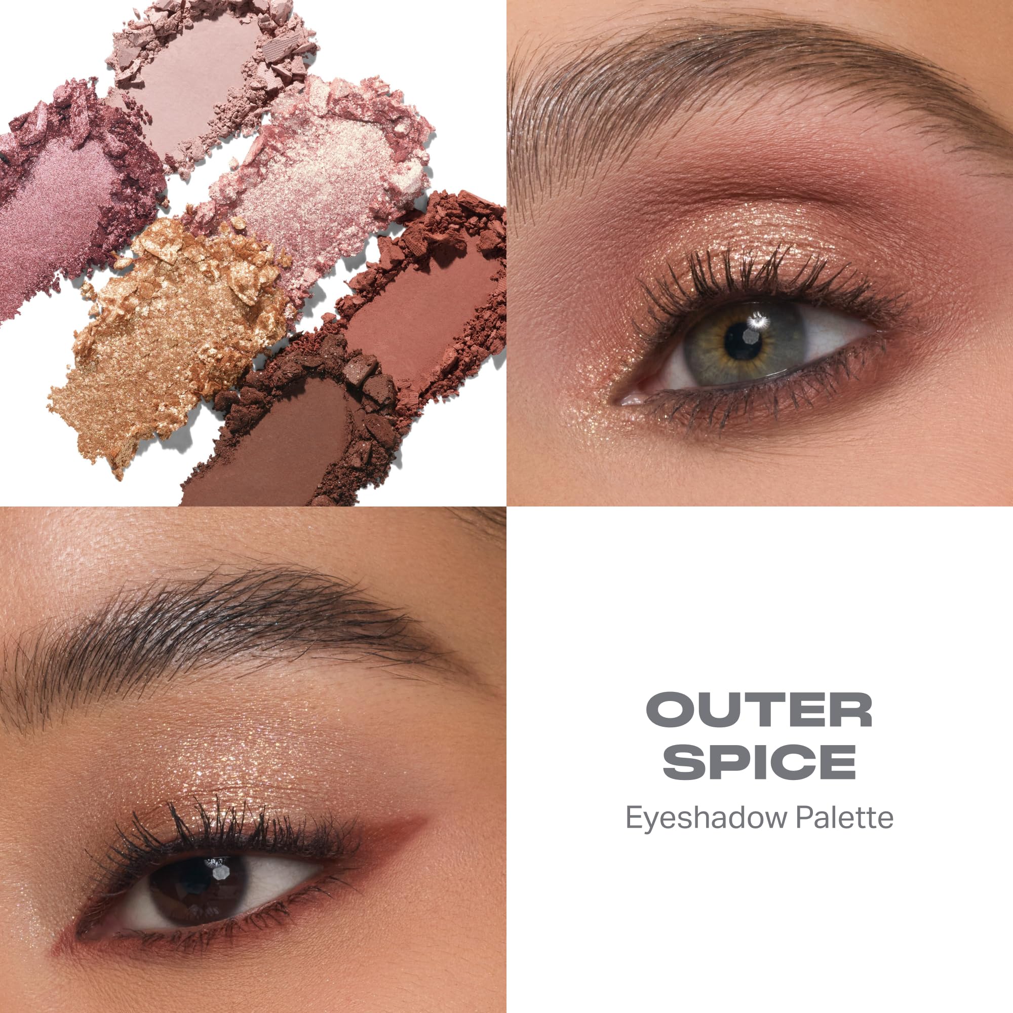 MORPHE matte shade texture detail showing smooth blendable formula benefit