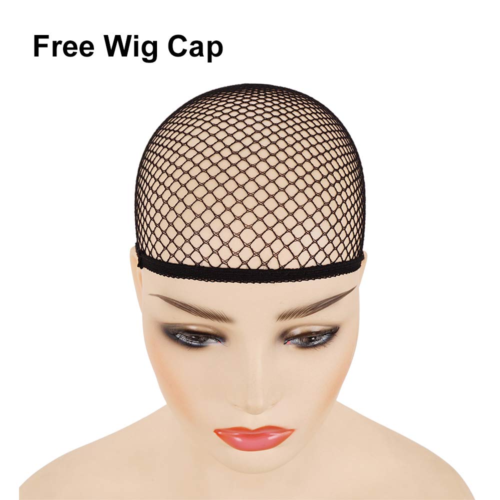morvally packaging with included wig cap for secure storage and use