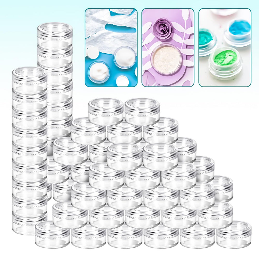 MotBach stacked jars in storage showing compact organization and space saving